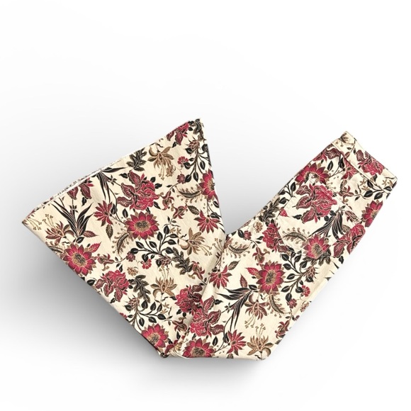 FREE PEOPLE WE THE FREE BARCELONA COMBO FLORAL PRINT FLOAT ON FLARE JEANS *NWT* - Picture 9 of 13